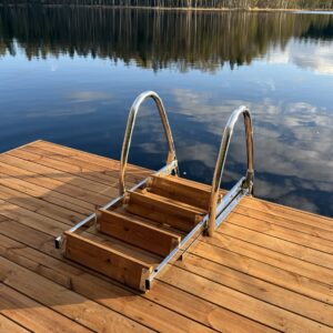 RST-uimaportaat, taittuvat (4 askelmaa)