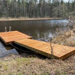 Putkiponttonilaituri Rakenna Itse